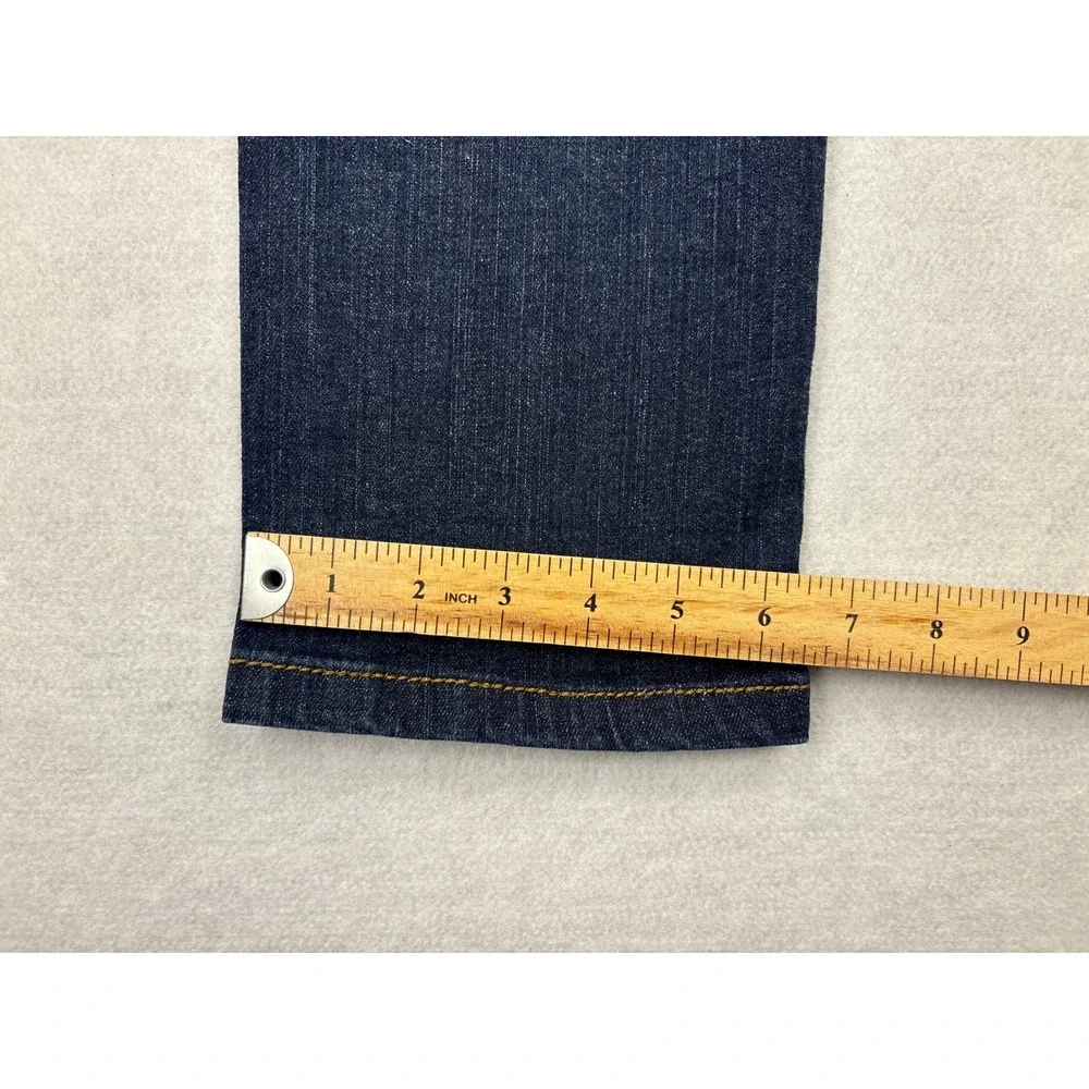DKNY Soho Jeans Womens 6P Dark Wash Stretch Denim Blue Classic 5 Pocket‎